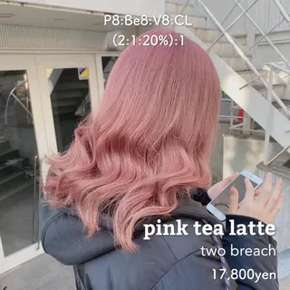 セミロング カラー ヘアアレンジ メンズ 韓国ヘア特化💍 tiam💍ブリーチのヘアスタイル