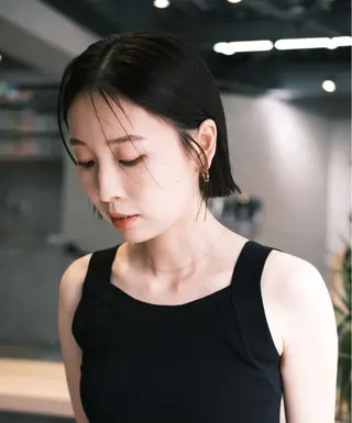 ショート カラー ✳︎透明感カラー✳︎ ボブ✳︎nanaのヘアスタイル