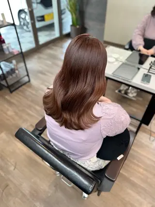 ロング カラー VIF所属・🗻飯田誠也🗻 カットカラー得意のヘアスタイル