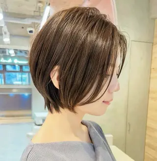 ショート 巻ける縮毛矯正/ボブ 小顔カット大和田拓夢のヘアスタイル