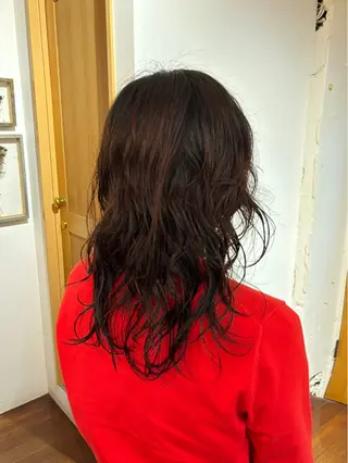 セミロング パーマ パーマ/ボブ/レイ ヤー💫SUZUKAのヘアスタイル