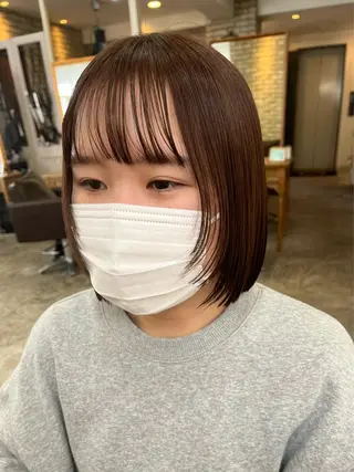 ミディアム ショートスタイル /tomo.のヘアスタイル