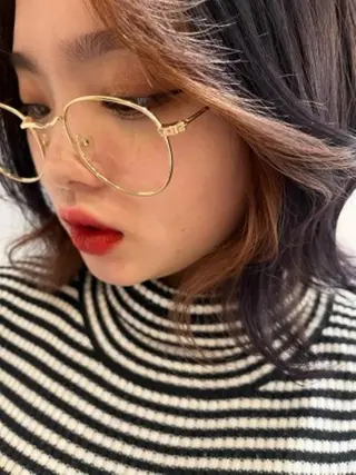 カラー カノエ亀岡 レッスンモデル募集のヘアスタイル