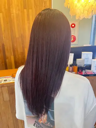 ロング 長南 やよいのヘアスタイル