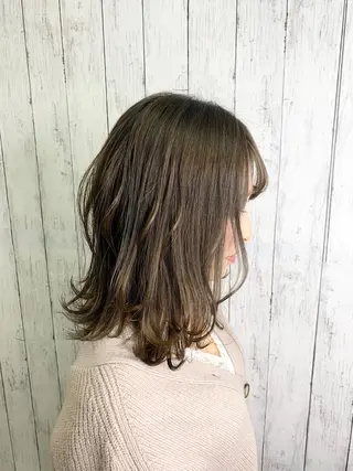 セミロング 【清瀬】パサツキ 広がり改善川合剛史のヘアスタイル