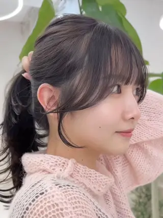 ロング カラー i.Ehime所属・VIEW EHIME 齋藤  あつきのヘアスタイル