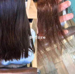 カラー 石渡このみ 🍊レイヤーカットのヘアスタイル