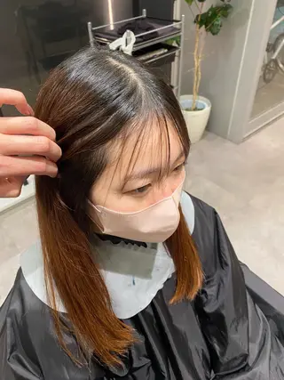 ロング POCKET  いわき店所属・諸橋 美波のヘアスタイル