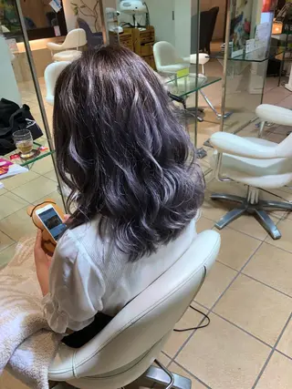 セミロング effect所属・SATO YUKA🌟のヘアスタイル