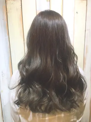 ロング カラー 髪質改善/レイヤー ストウシンゴのヘアスタイル