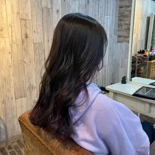 ロング カラー 🌷L'oeuf 【ﾙﾌ】ホシカワ🌷のヘアスタイル