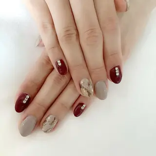 ネイル 💎🐰 saki. m 🐰💎のネイルデザイン