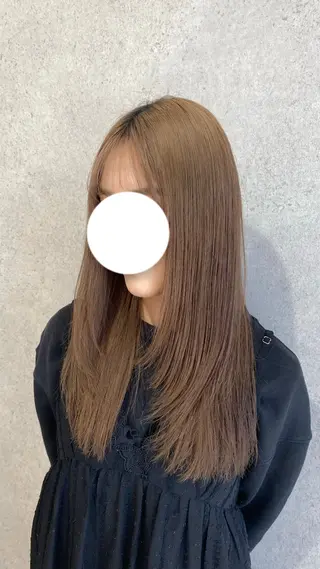 ミディアム みやた なゆのヘアスタイル