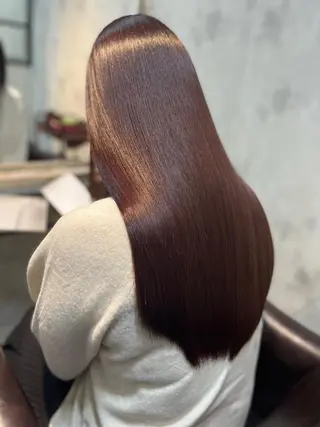 ロング seta新宿所属・髪質改善/縮毛矯正 芹沢のヘアスタイル