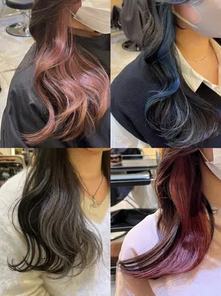 ロング カラー 渋谷で叶う美髪❤ ◎NATSUKI🤍のヘアスタイル