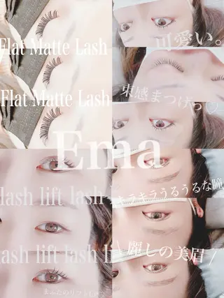 マツエク・マツパ Ema所属・Ema/マツパ/マツ エク/眉/脱毛🌷のマツエク・マツパデザイン