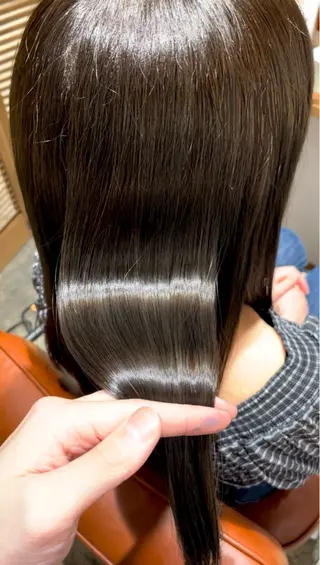 セミロング 末田 柊希のヘアスタイル