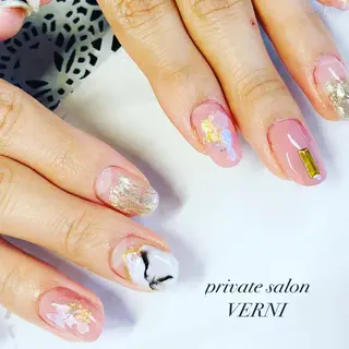 ネイル 自爪育成ネイルサロン ヴェルニのネイルデザイン