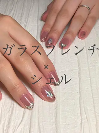 ショート ネイル 🦋Kiyomi. 🦋のネイルデザイン