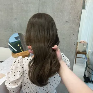 セミロング LOE所属・LOE Yuuka/42🩵のヘアスタイル