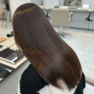 ロング 佐々木 玲のヘアスタイル