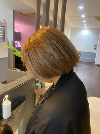 ショート レイヤー支持no.1 ☆笠原翔一のヘアスタイル