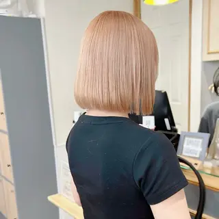 ミディアム カラー 🎀オタク美容師艶髪 カラーERINA🎀のヘアスタイル