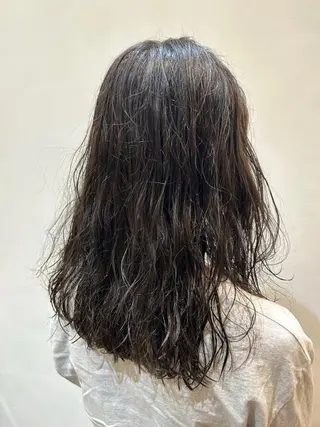 セミロング パーマ 🌿ボブ パーマ高橋啓太🌿のヘアスタイル