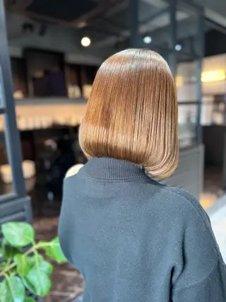 ミディアム LuanaTOKYO 都築佑汰のヘアスタイル