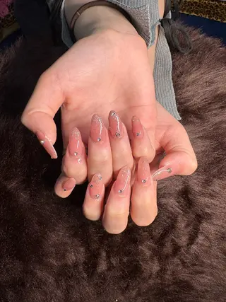 ネイル 【パラジェル・フィルイン】 T&BNAIL STUDIO所属・あまるめ ゆきえのネイルデザイン