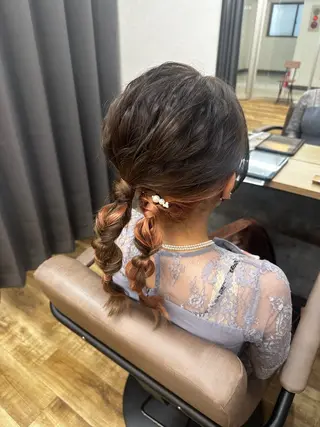 ヘアアレンジ TELA HAIR南流山店所属・TELA HAIR Annaのヘアスタイル