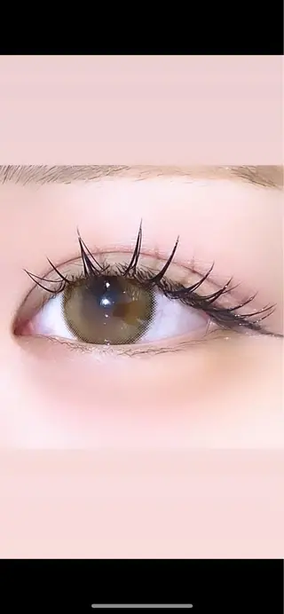 マツエク・マツパ 京都レイヤーカット うえひのヘアスタイル