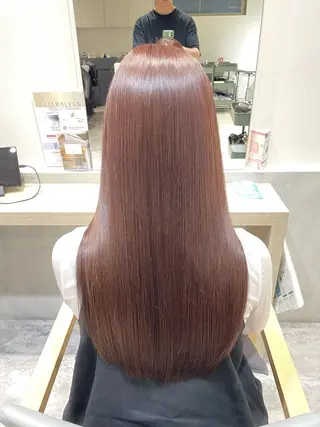 カラー 柔らか縮毛矯正 / 髙島颯人のヘアスタイル