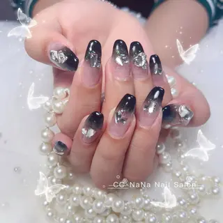 ネイル 💎CC・NaNa 韓国風ネイル🌙Cのネイルデザイン