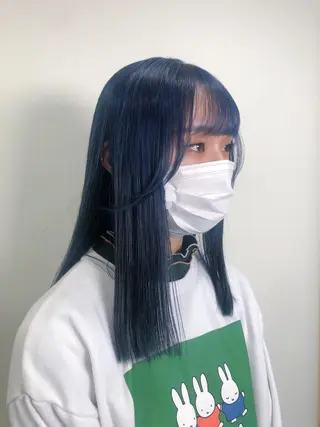 ロング カラー ショート/パーマ/ カラー/FUKOのヘアスタイル