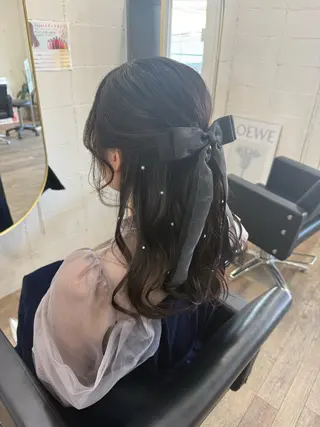 ヘアアレンジ ナチュラルな仕上がり 🫧💜nakanoのヘアスタイル