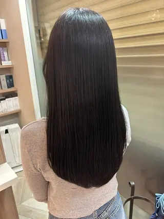 ロング カラー 木村 澪奈のヘアスタイル