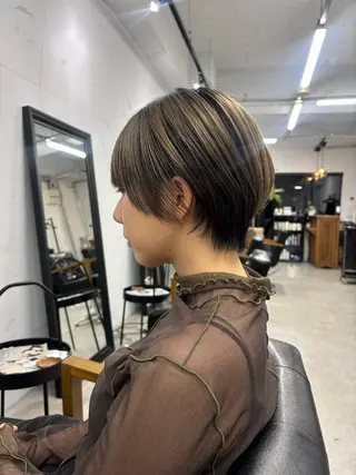 ショート darts所属・マツダ レンのヘアスタイル