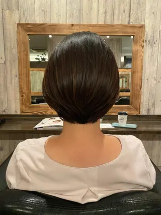 ショート 奥村 奈々加のヘアスタイル