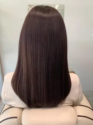 セミロング 美髪矯正🌟 Ichiha🐨のヘアスタイル