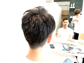 ショート メンズ メンズ指名多数!! SiLO 田島のヘアスタイル