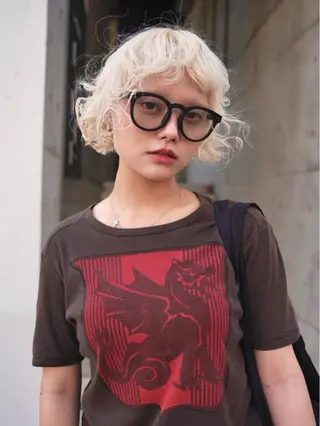 ショート カラー デザイン/レイヤー Kaito🐩/栄のヘアスタイル