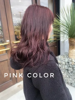 ロング カラー 船津 佳奈美のヘアスタイル