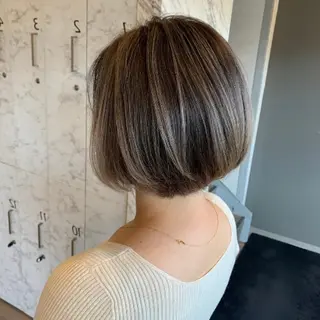 ミディアム カラー ヘアケアサロン MAIN[メイン]のヘアスタイル