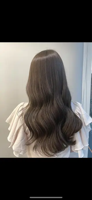 ロング カラー 韓国レイヤー　船橋 徒歩5分/小川友美のヘアスタイル