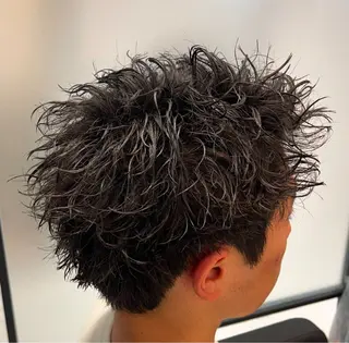 パーマ メンズ えーき/渋谷No.1 /メンズヘア/当日割のヘアスタイル