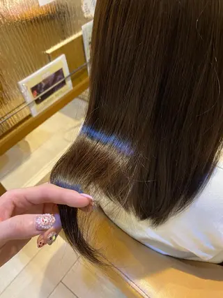 ミディアム カラー 村橋 葵緒のヘアスタイル