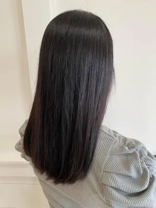 ロング カラー 長芝 遥香のヘアスタイル