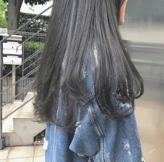 ロング カラー ヘアアレンジ hayaka todaのヘアスタイル