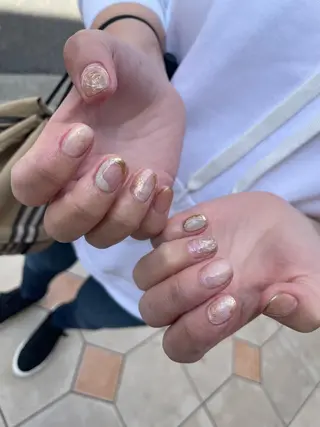 ロング カラー ヘアアレンジ キッズ ネイル マツエク・マツパ アイブロウ 福田 加奈のネイルデザイン